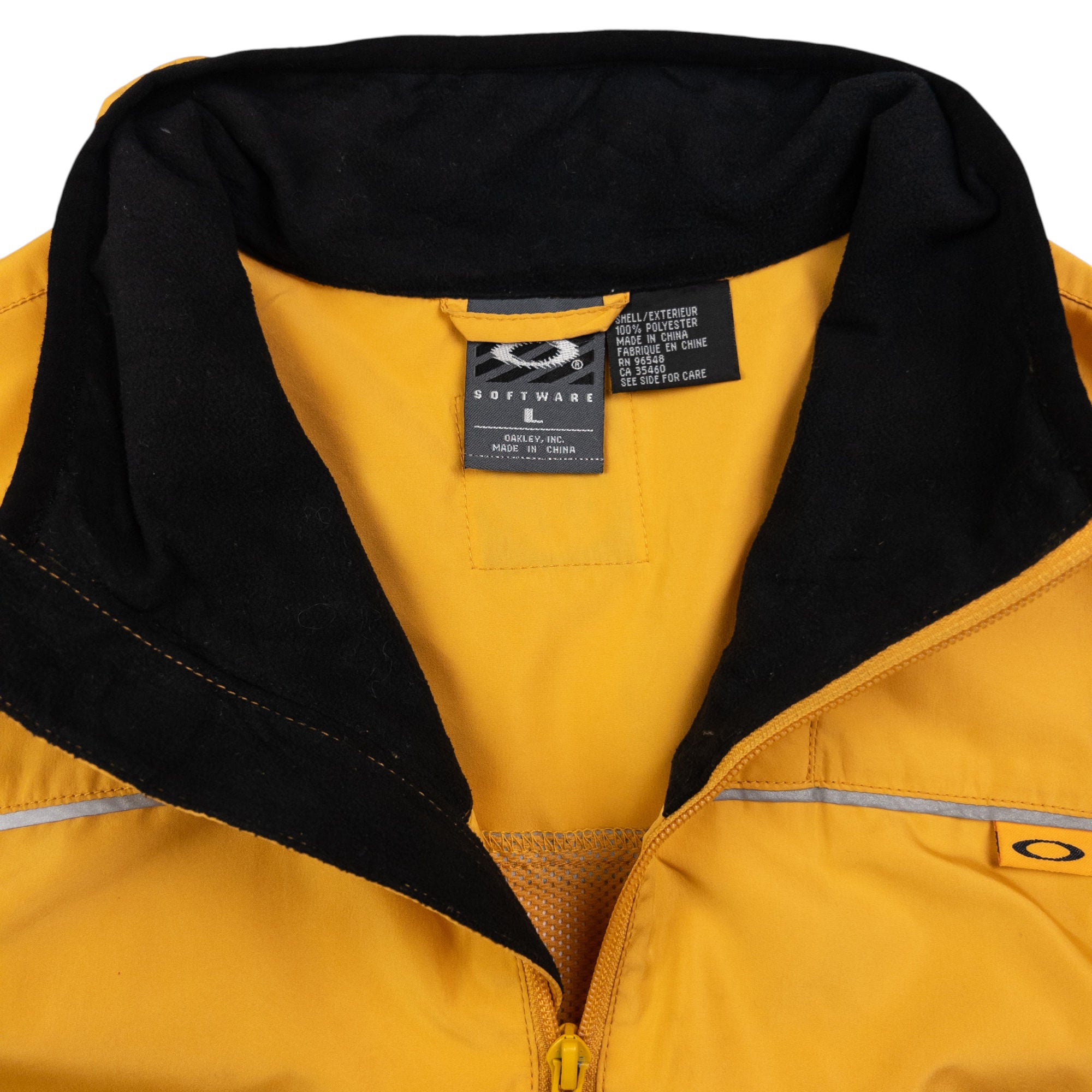 Vintage Oakley Lightweight Zip Up Gilet Size L