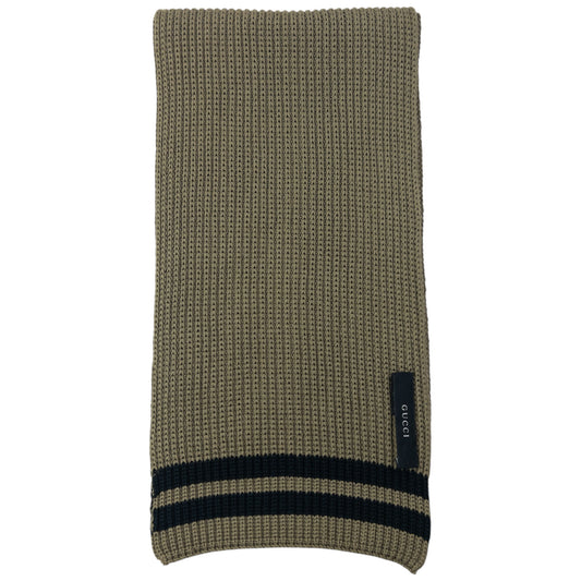 Vintage 2000s Gucci Knit Scarf