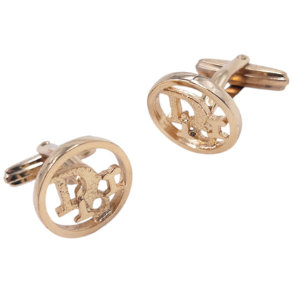 Vintage 90s Dior Cut-Out Cufflinks
