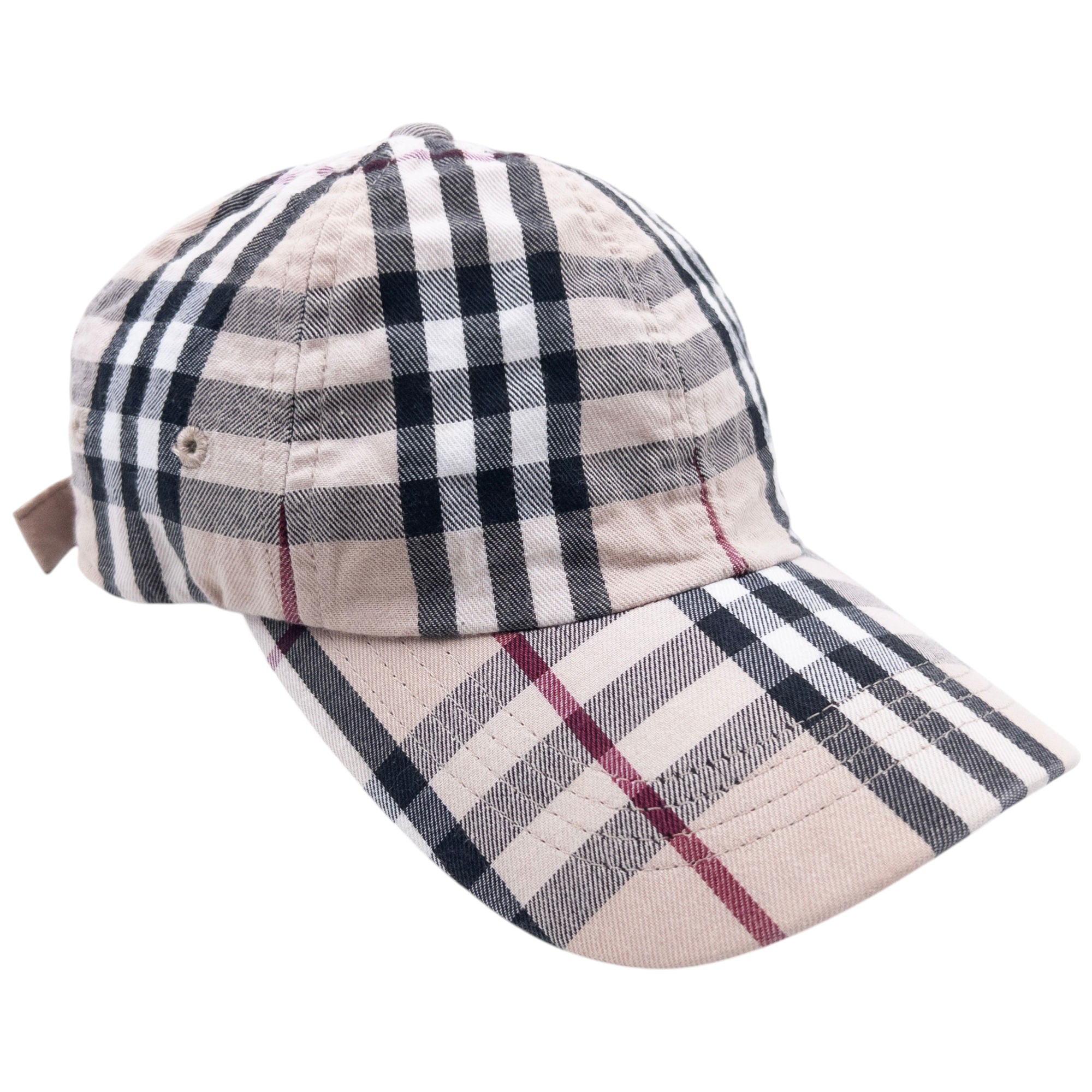 Vintage Burberry Nova Check Hat