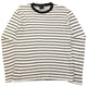 Vintage 90s Yohji Yamamoto D'Urban A.A.R Striped Long Sleeve T Shirt Womens Size M