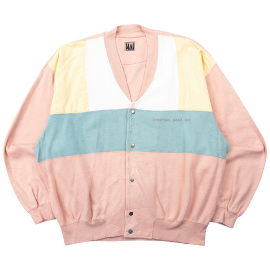 Vintage Hai Sporting Gear By Issey Miyake Button Up Sweatshirt Size S