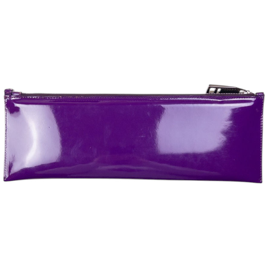 Vintage Burberry Patent Leather Clutch Shoulder Bag