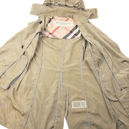 Vintage Burberry Brit Trench Jacket Womens Size L