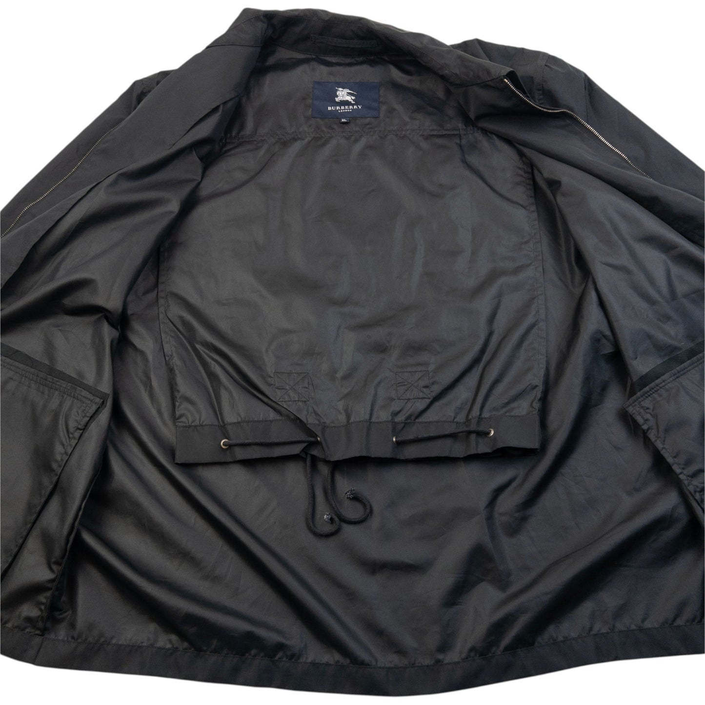 Vintage 2000s Burberry Lightweight Packable Backpack Jacket Size XL