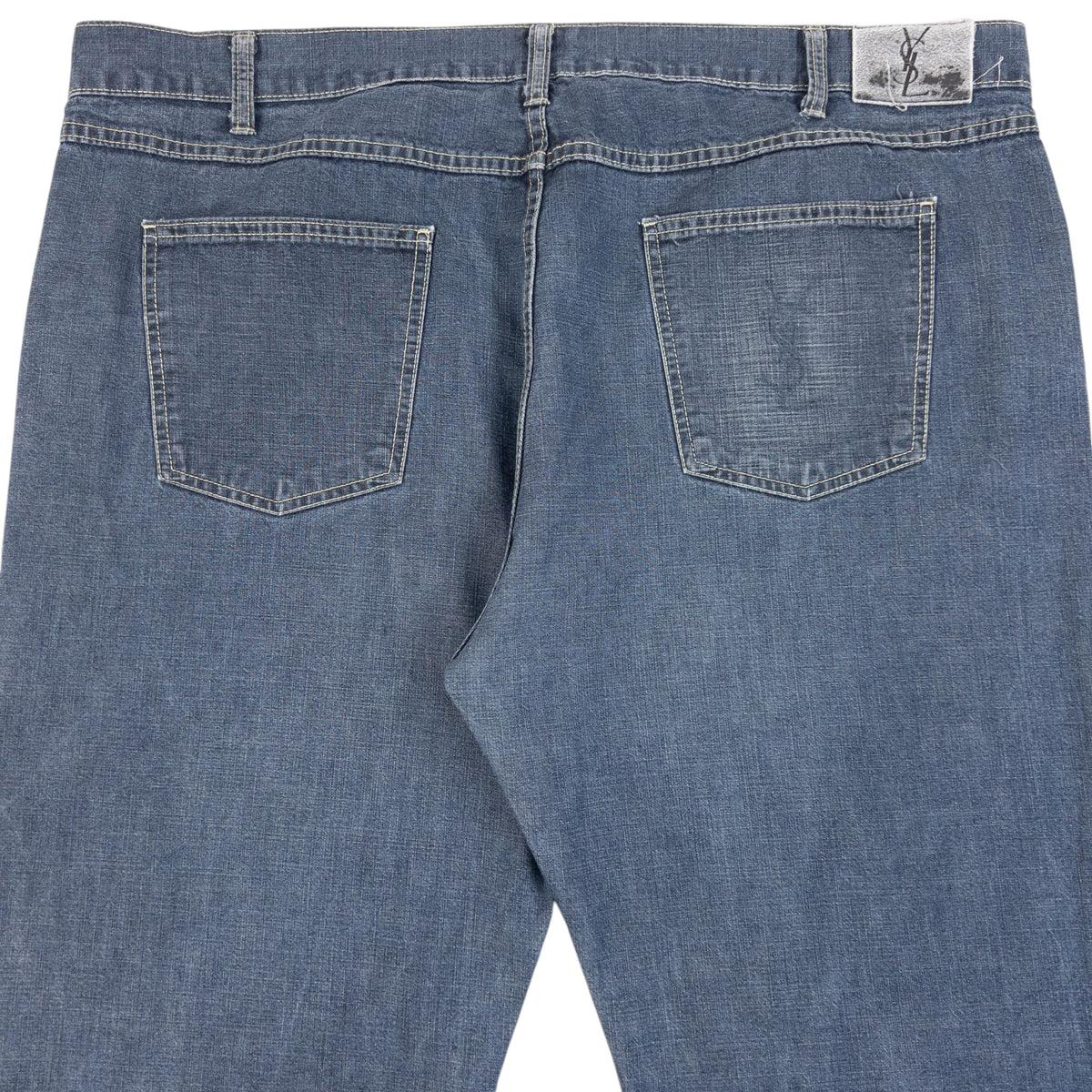 Vintage 2000s YSL Yves Saint Laurent Denim Jeans in blue (cotton)