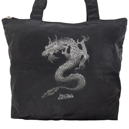 Vintage Jean Paul Gaultier Dragon Print Handbag