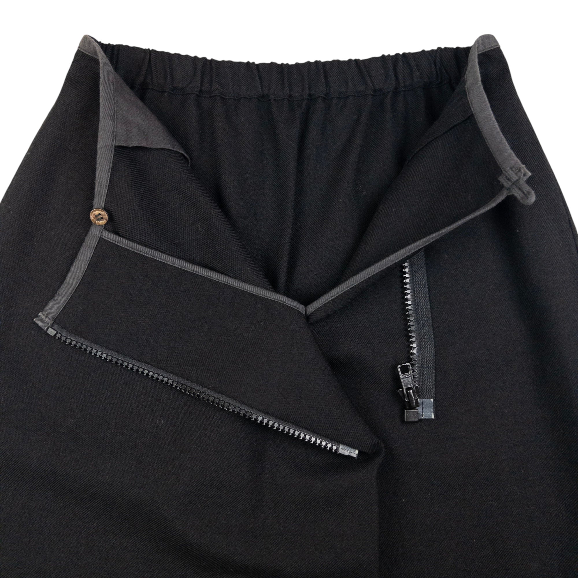 Vintage Yohji Yamamoto Midi Skirt Womens Size W28