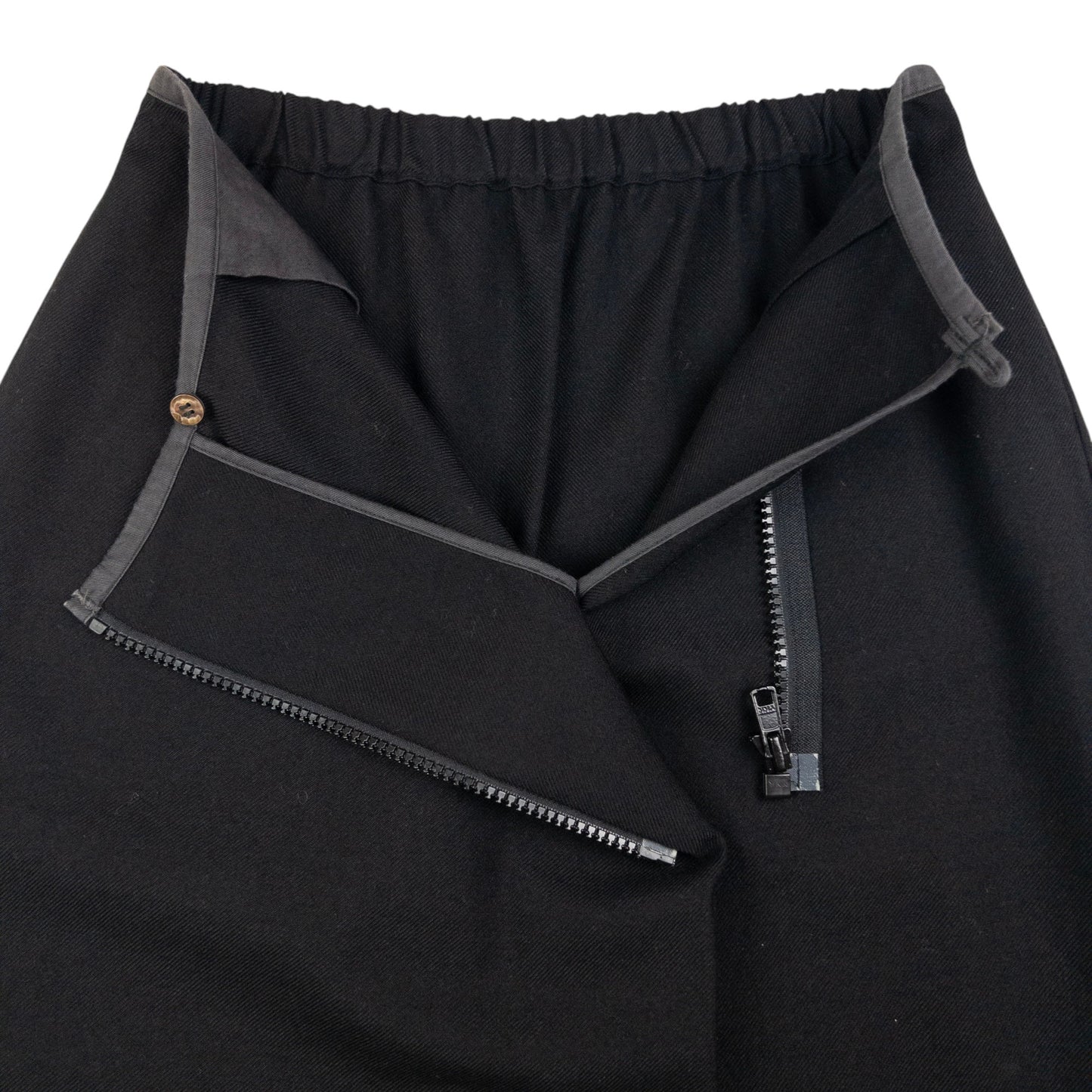 Vintage Yohji Yamamoto Midi Skirt Womens Size W28