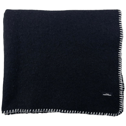 Vintage 90s Comme Des Garçons Tricot Wool Throw Blanket