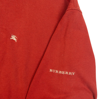 Vintage 2000s Burberry Golf Q Zip Sweatshirt Size S