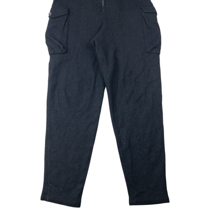 Vintage 90s Yohji Yamamoto Fleece Hooded Jumpsuit Size S
