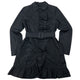 Vintage Dolce & Gabbana Belt Waist Ruffle Jacket Womens Size M