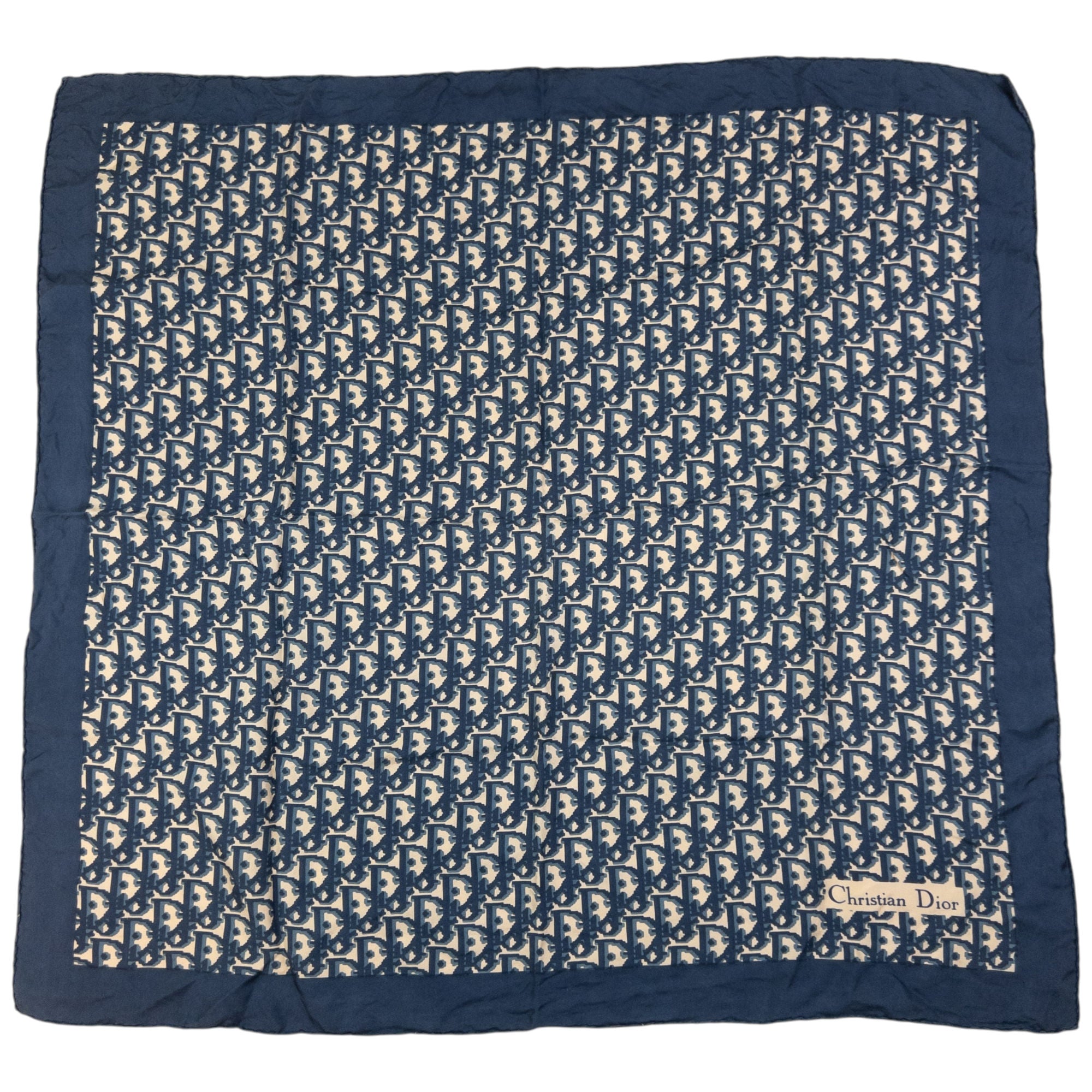 Vintage Dior Monogram Pixel Scarf