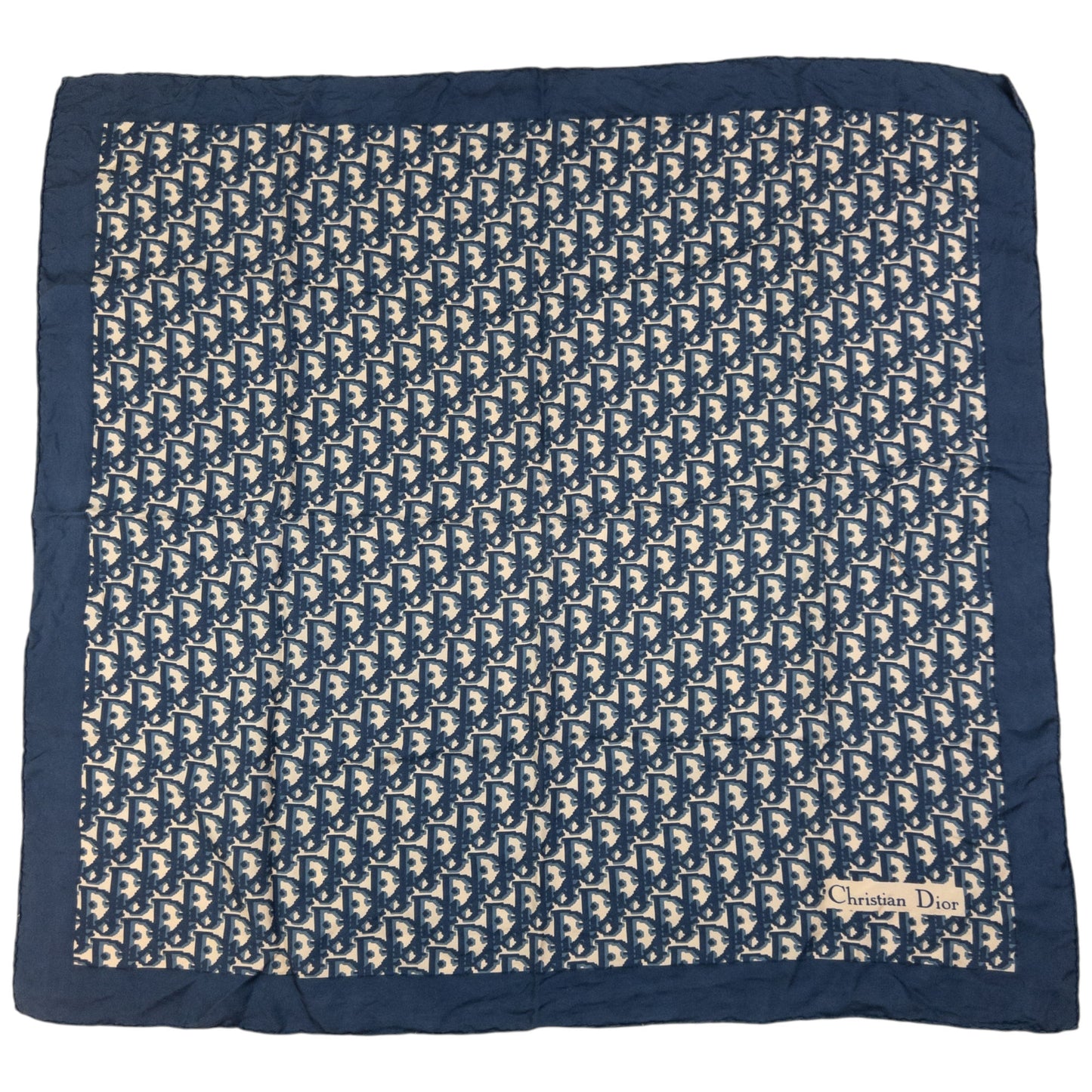 Vintage Dior Monogram Pixel Scarf