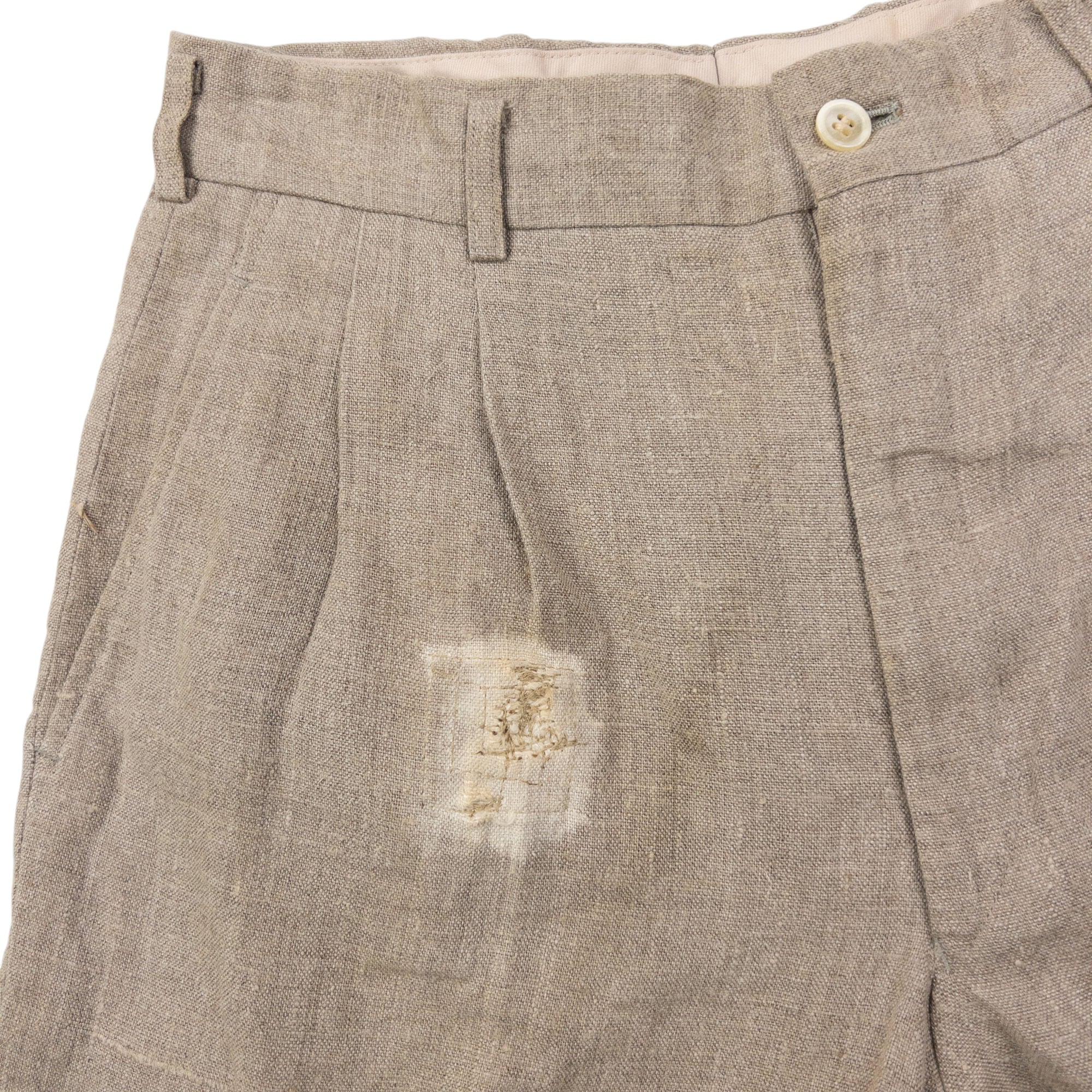Vintage Comme Des Garçons HOMME Linen Trousers Size W27