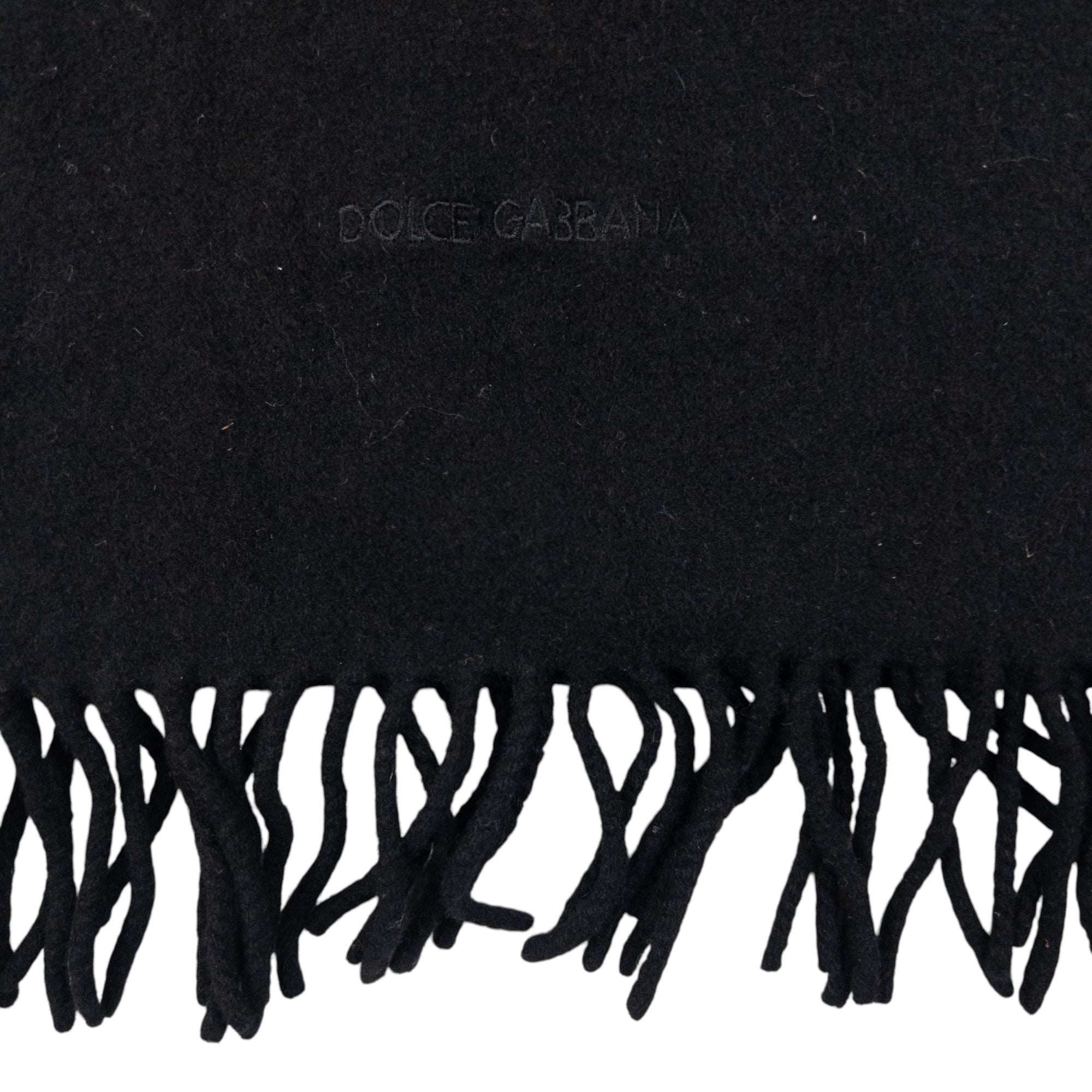 Vintage Dolce & Gabbana Tassel Scarf
