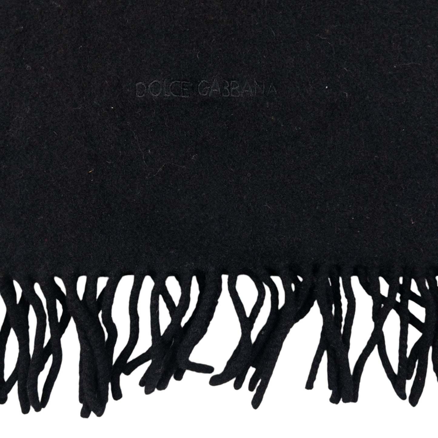 Vintage Dolce & Gabbana Tassel Scarf