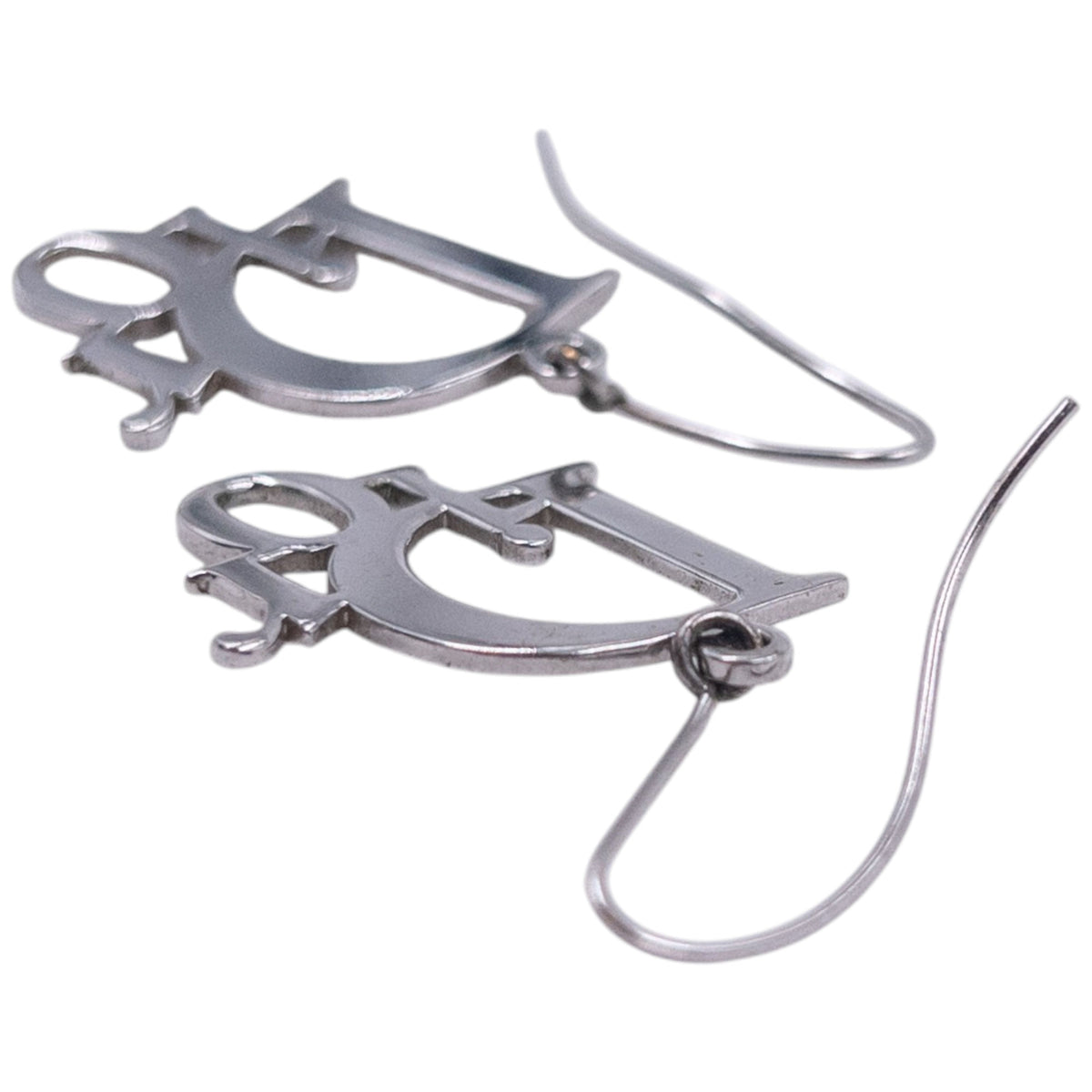 Vintage 2000s Dior By John Galliano Logo Earrings