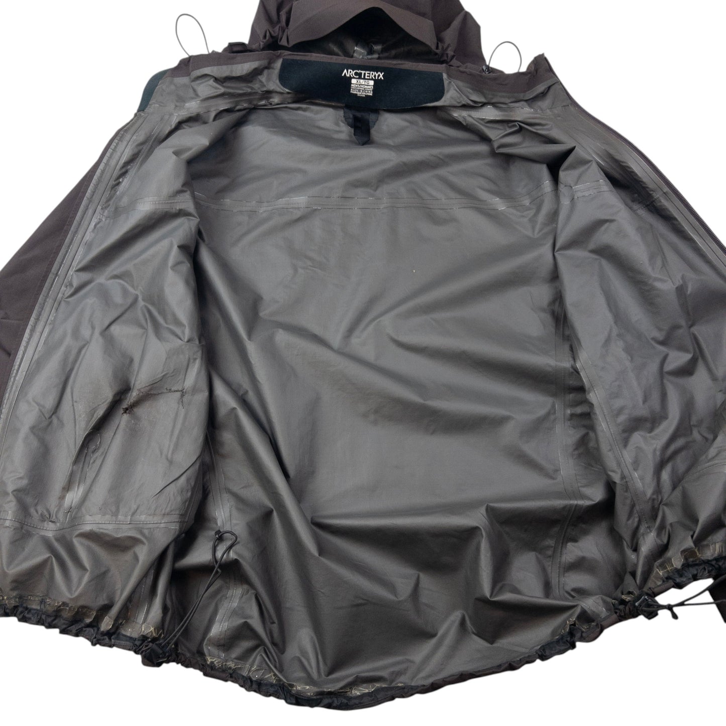 Vintage Arcteryx Beta Goretex Pro Shell Zip Up Jacket Size XL