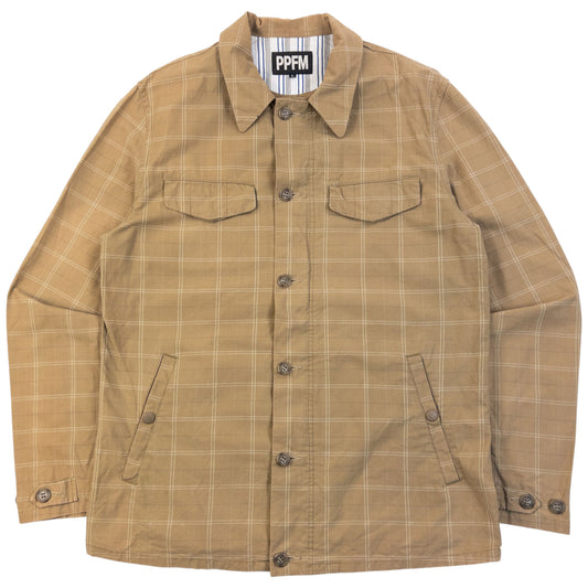 Vintage 2000s PPFM Checkered Zip Up Jacket Size M