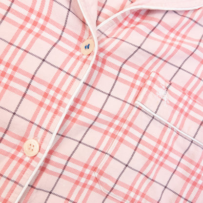 Vintage 2000s Burberry Nova Check Long Sleeve Button Up Pyjama Shirt Womens Size L
