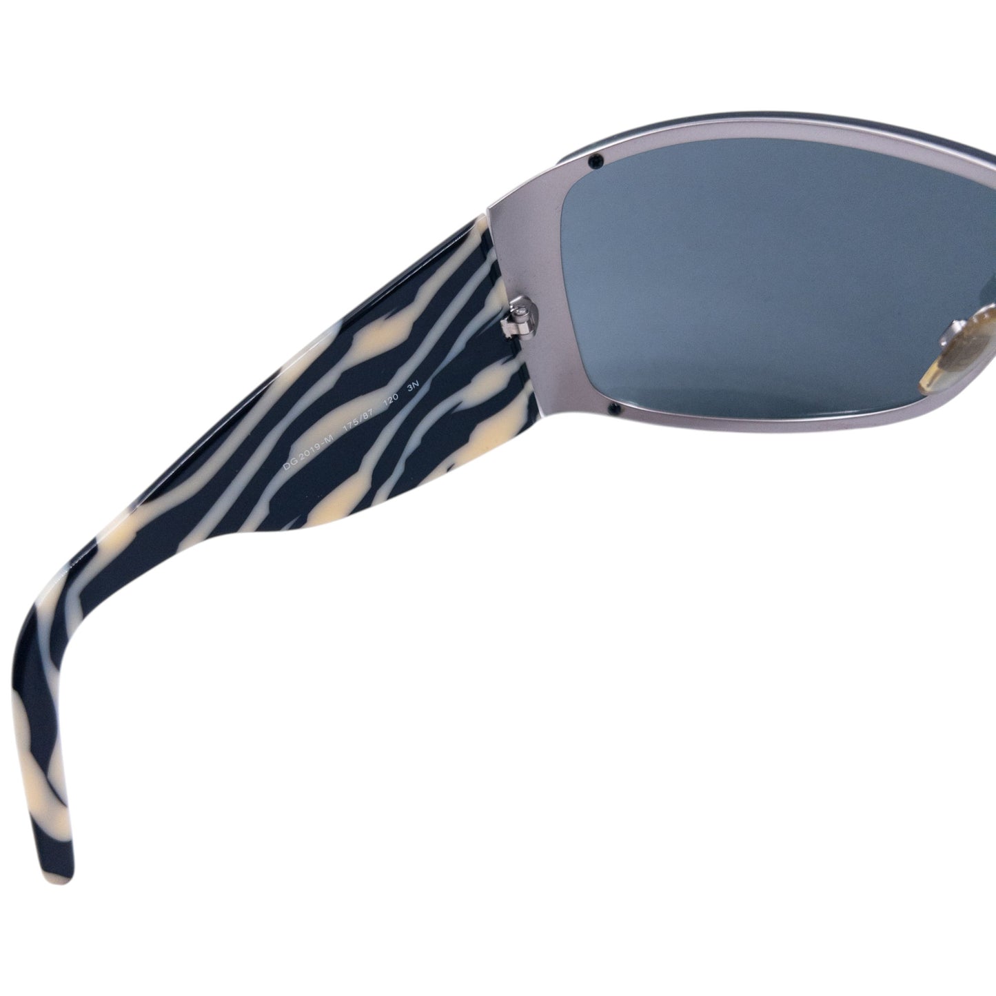 Vintage Dolce & Gabbana Zebra Stripe Sunglasses