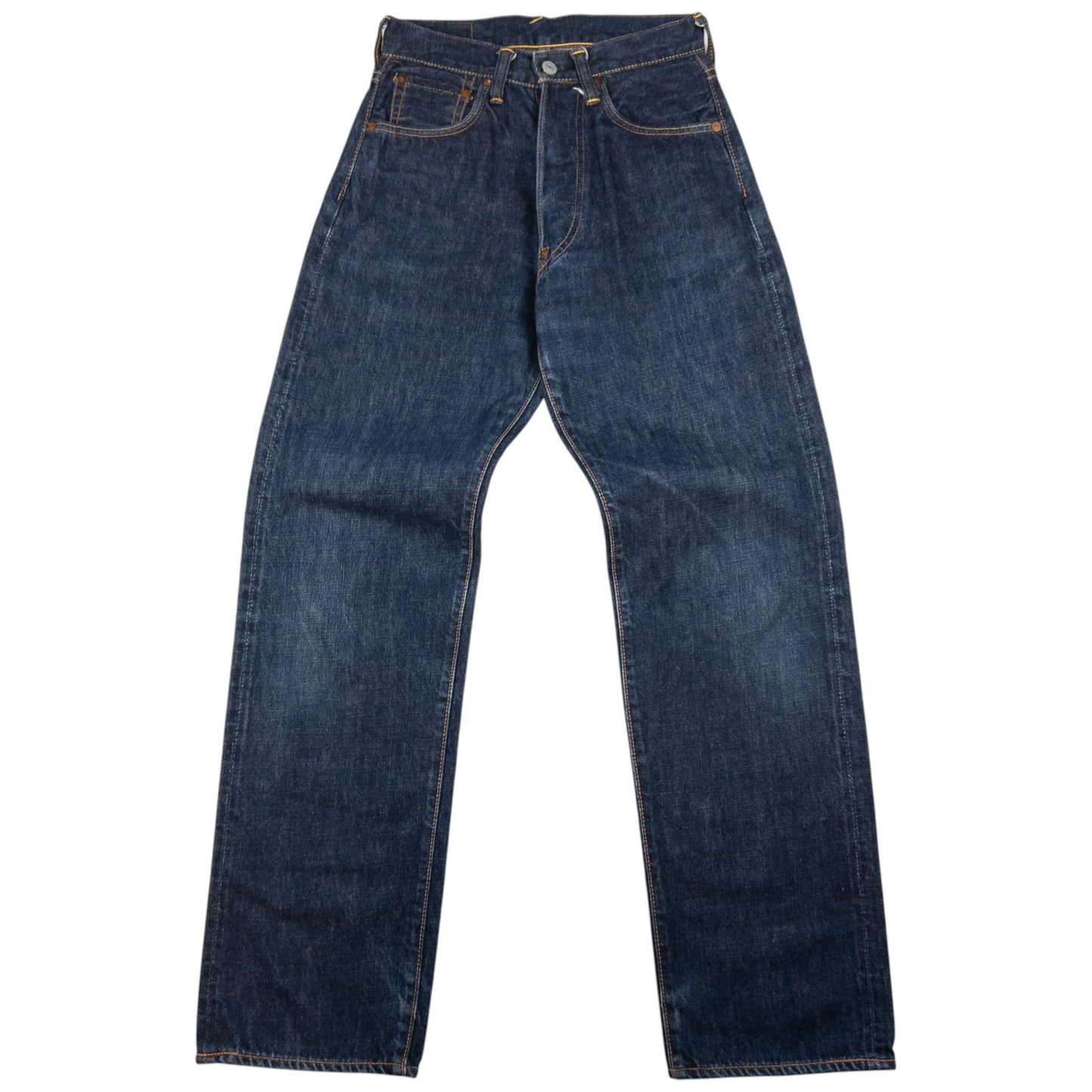 Vintage Evisu Painted Daicock Japanese Denim Jeans Size W25