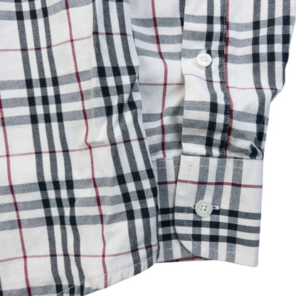 Vintage 2000s Burberry Nova Check Long Sleeve Button Up Shirt Size S