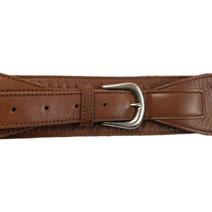 Vintage 2000s Issey Miyake Leather Belt Size M