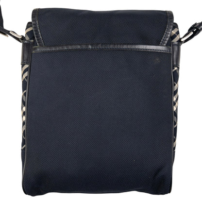 Vintage Burberry Black Label Nova Check Crossbody Bag