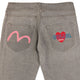 Vintage Evisu Donna Embroidered Japanese Denim Jeans Womens Size W28