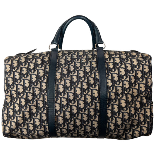 Vintage Dior Monogram Luggage Bag