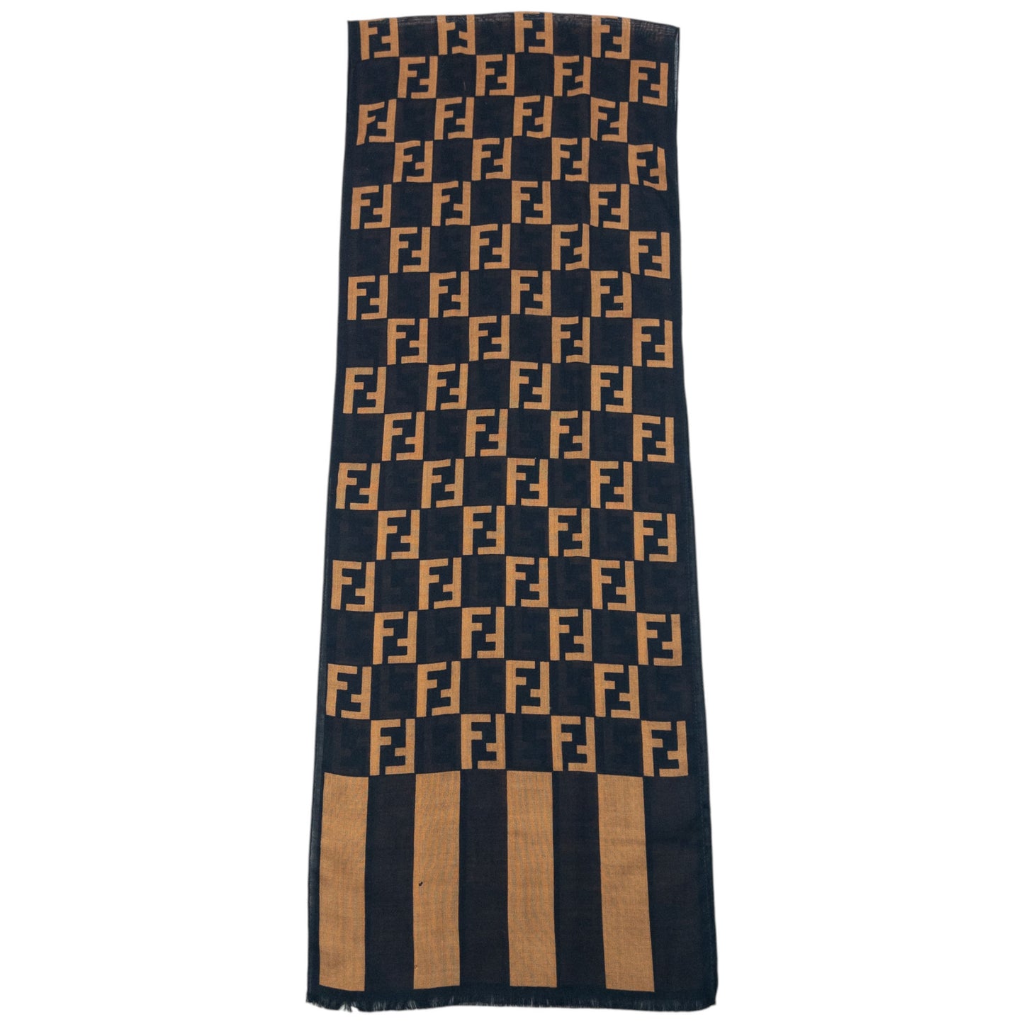 Vintage 90s Fendi Monogram Scarf