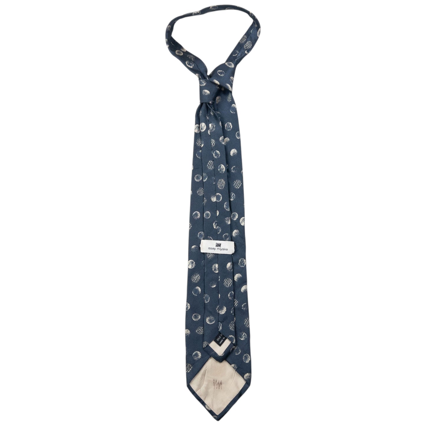 Vintage Issey Miyake Polka Dot Silk Tie