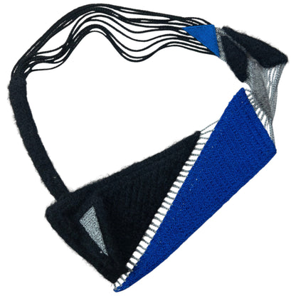 Vintage 2000s Issey Miyake Wool Collar Necklace