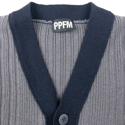 Vintage 2000s PPFM Ribbed Cardigan Size S