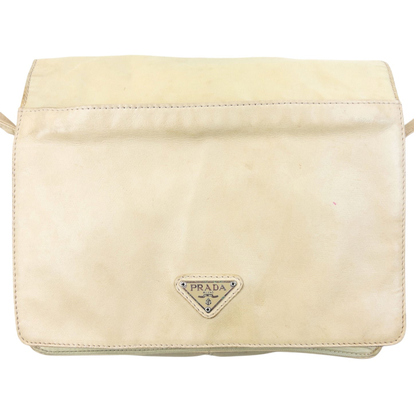 Vintage 2000s Prada Leather Crossbody Bag