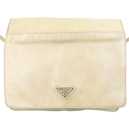 Vintage 2000s Prada Leather Crossbody Bag
