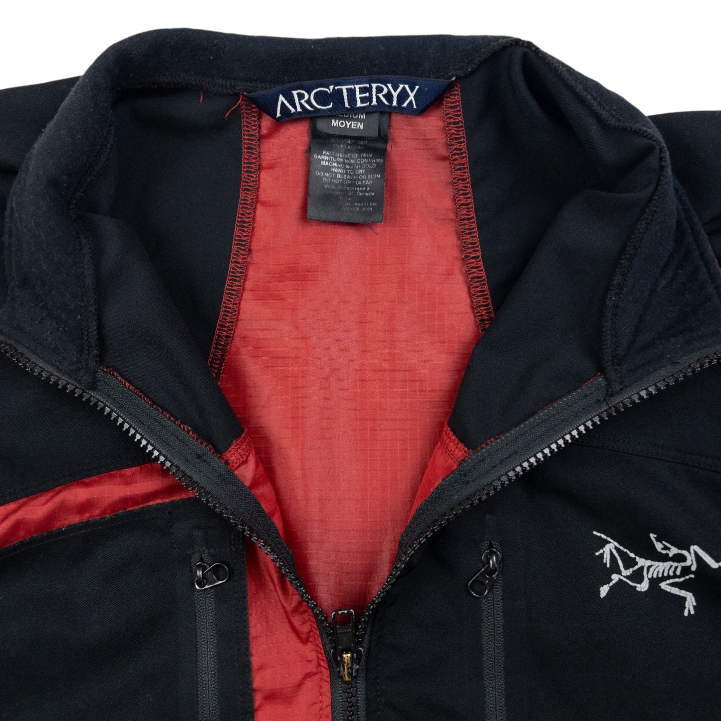Vintage 2001 Arcteryx Tau Lightweight Zip Up Jacket Size M