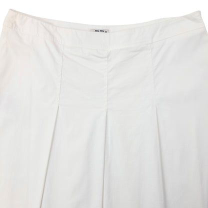 Vintage 2000s Miu Miu Pleated Skirt Womens Size W30