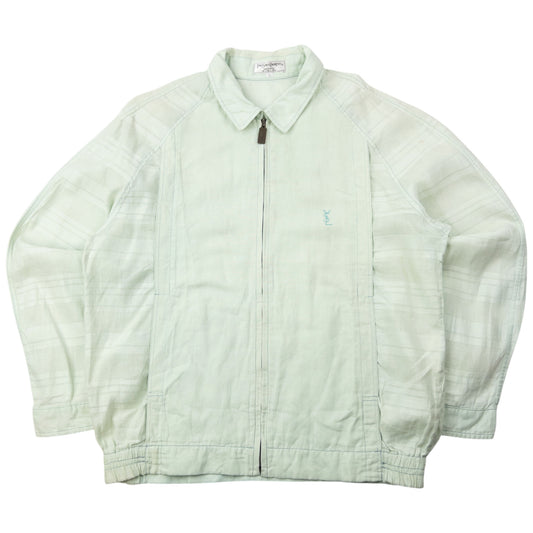 Vintage 80s YSL Yves Saint Laurent Harrington Jacket Size S
