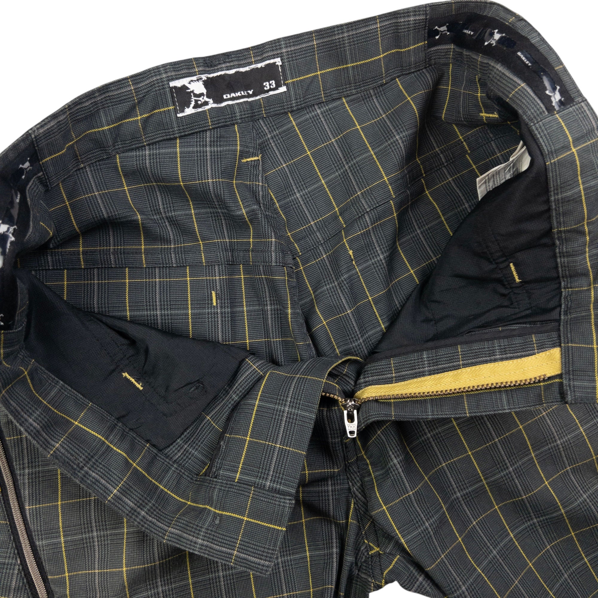 Vintage Oakley Checkered Trousers Size W31