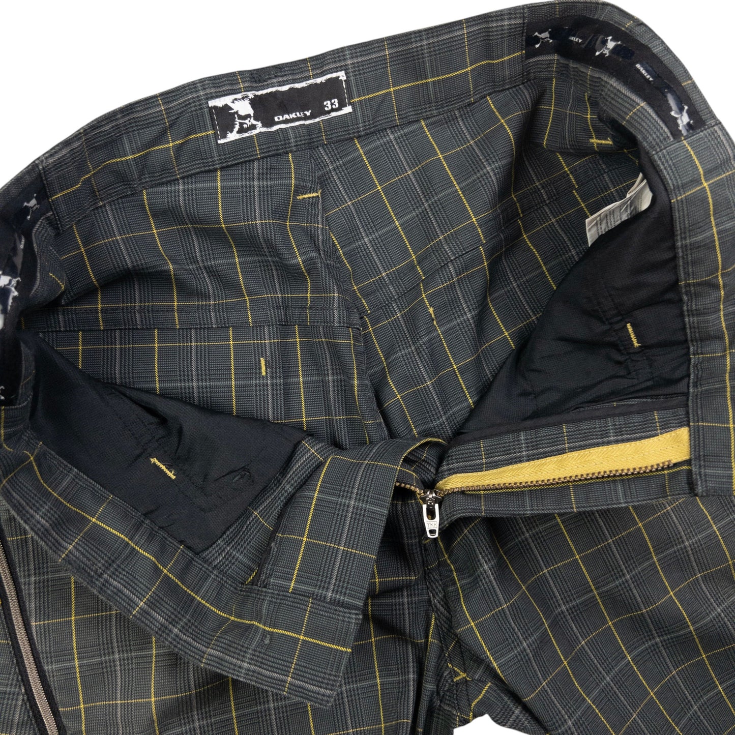 Vintage Oakley Checkered Trousers Size W31