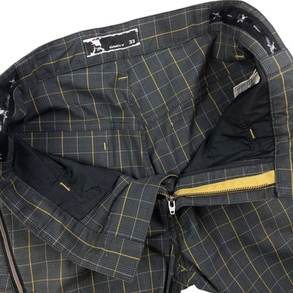 Vintage Oakley Checkered Trousers Size W31