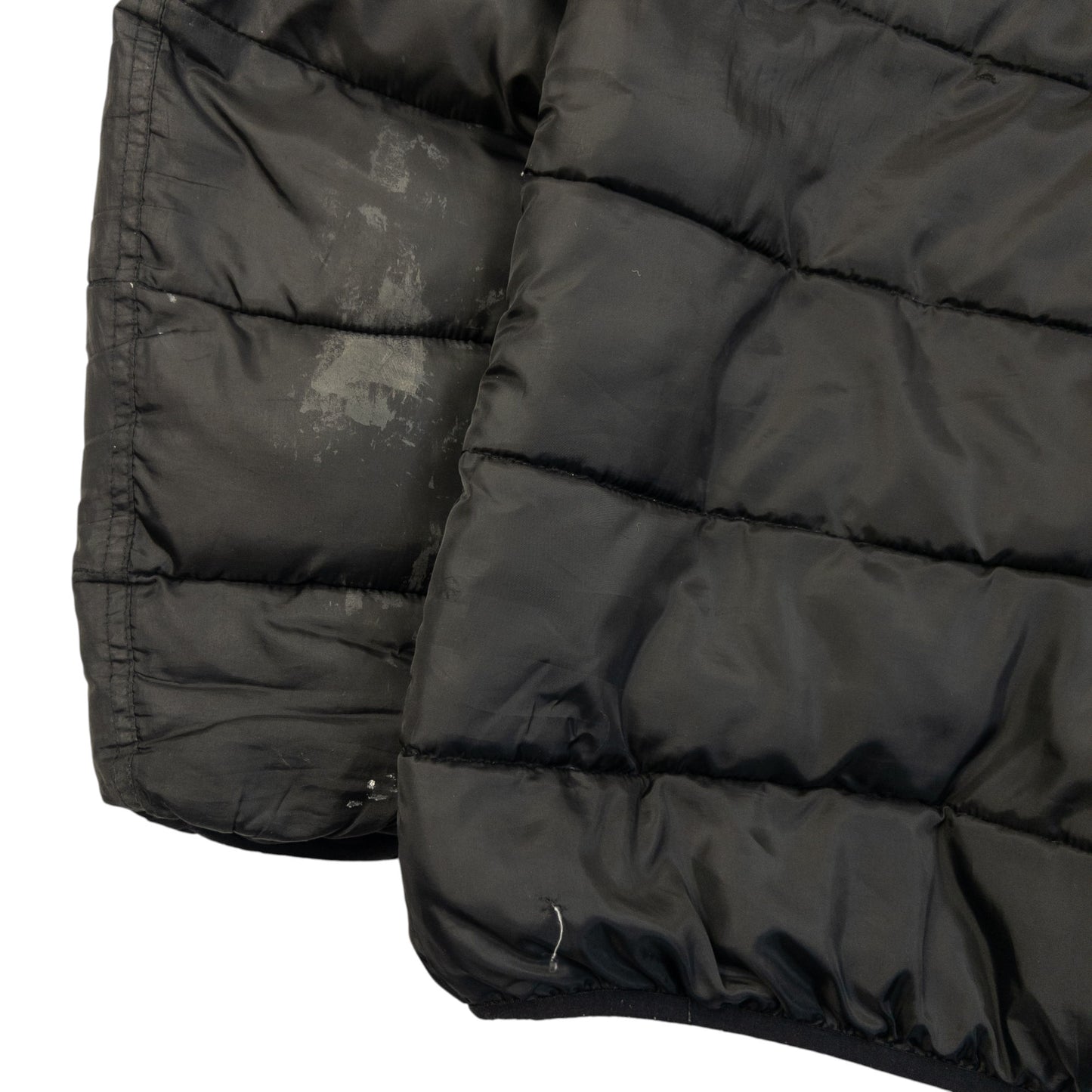 Vintage Champion Zip Up Puffer Jacket Size XXL