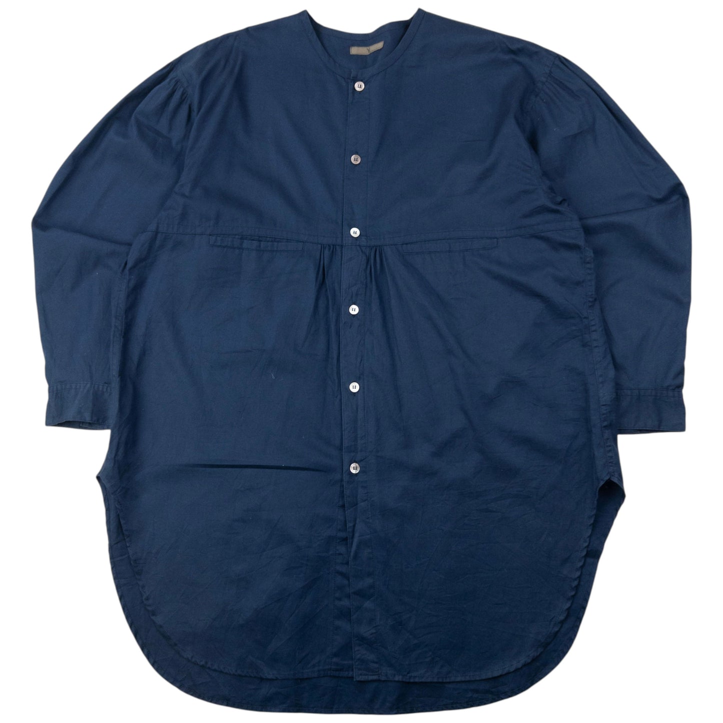 Vintage 90s Yohji Yamamoto Long Sleeve Button Up Shirt Size XL