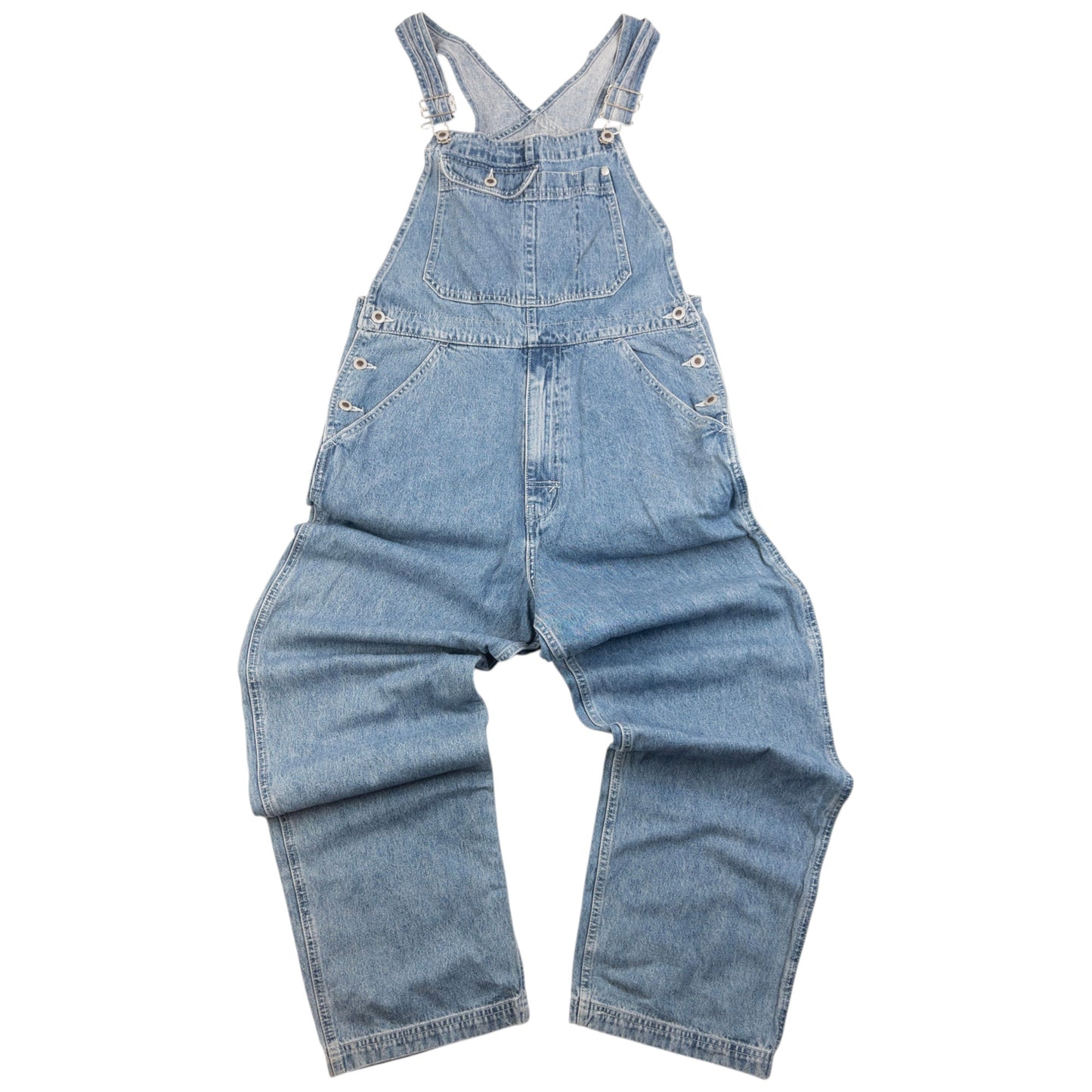 Vintage 90s Levi's Silver Tab Denim Dungarees Size S