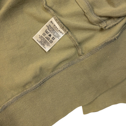 Vintage 2000s Burberry Zip Up Sweatshirt Size S