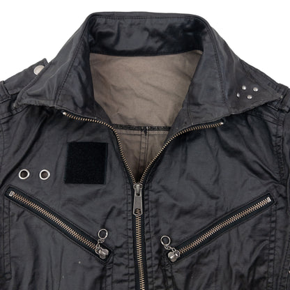 Vintage 2000s PPFM Zip Up Military Jacket Size S
